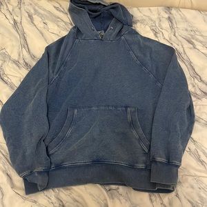 Washed blue universal threads sweatshirt